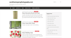 Desktop Screenshot of carolinemeyersphotography.com